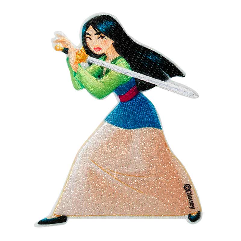 Applikationen - Kids and Hits - aufbügelbar Disney© Mulan 1 St