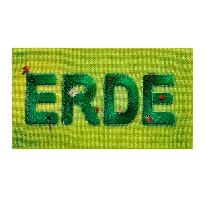 Applikationen - Kids and Hits - aufbügelbar Recycl-Patch Erde farbig 1 St