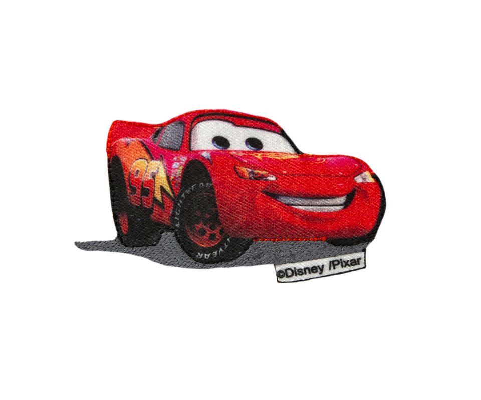 Applikationen - Kids and Hits - aufbügelbar Cars © Rennwagen ca. 4,0x7,0 cm rot