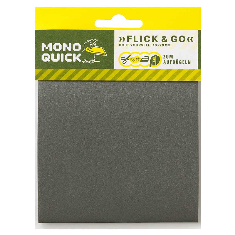 Reflex-Gewebe Flick & Go selbstklebend + aufbügelbar ca. 10x20 cm