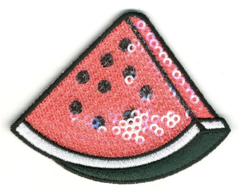 Applikationen - Kids and Hits - aufbügelbar Tutti Frutti Melone rot/grün 1 St