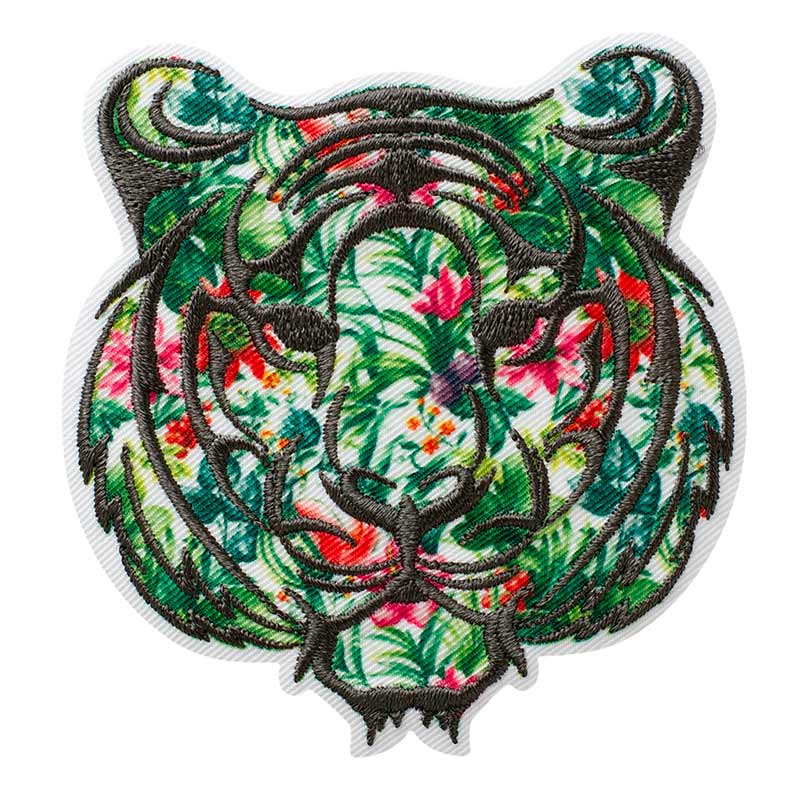 Applique Lion Floral