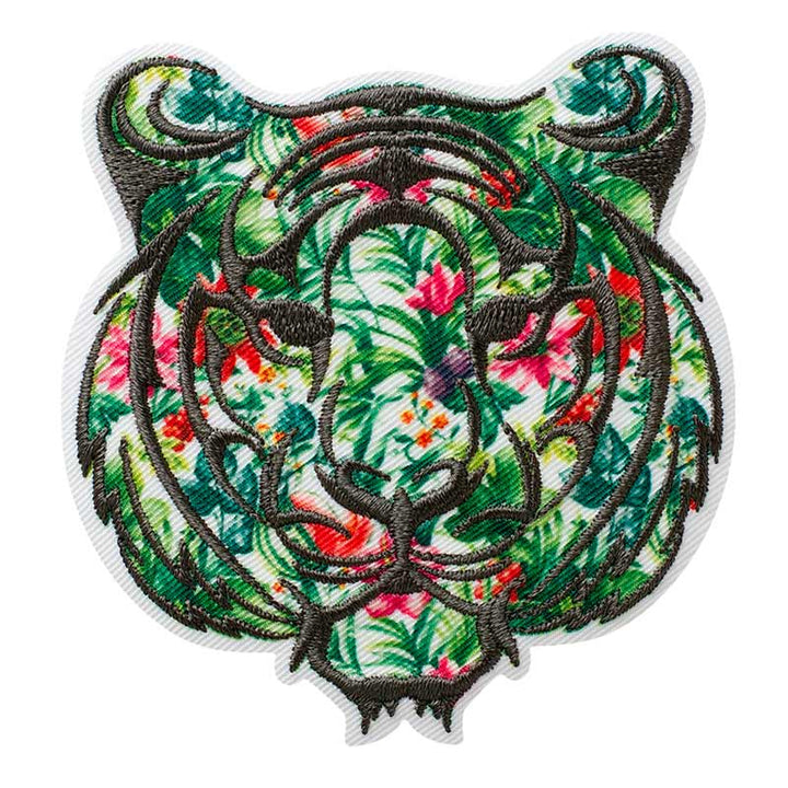 Applique Lion Floral