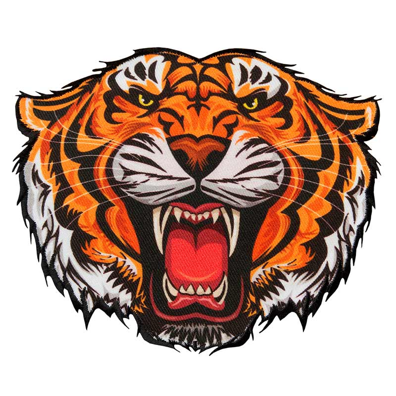 Applikationen - Teens and Jeans - aufbügelbar Tigerkopf 1 St