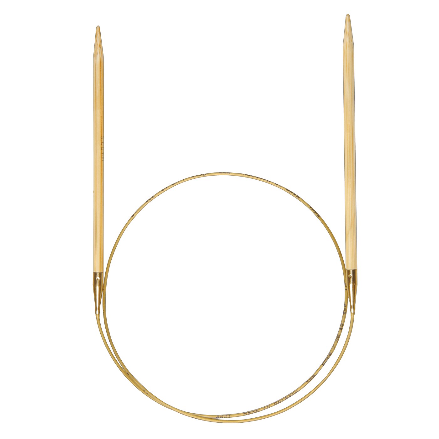 Rundstricknadel Bambus 100 cm - 150 cm