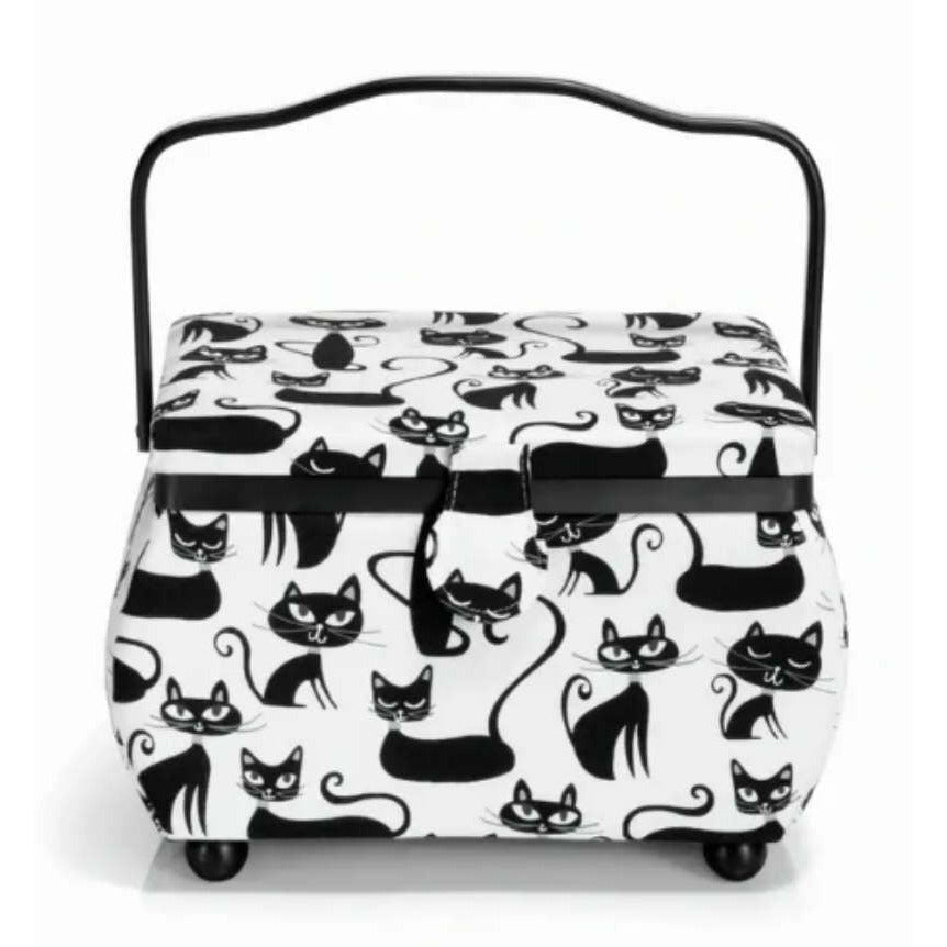 Nähkorb M ca. 27x16x17 cm