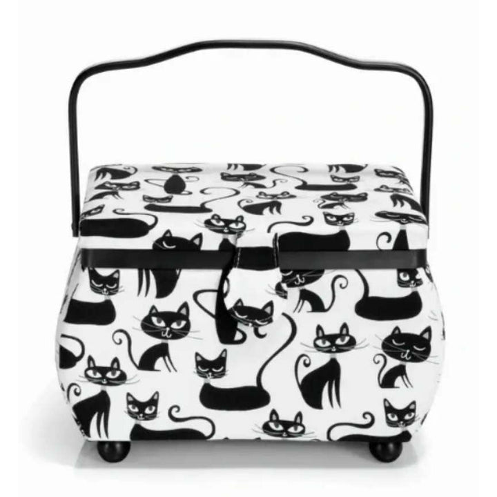 Nähkorb M ca. 27x16x17 cm