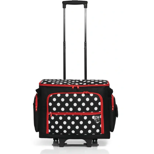 Sewing machine trolley Polka Dots 44x22x36 cm