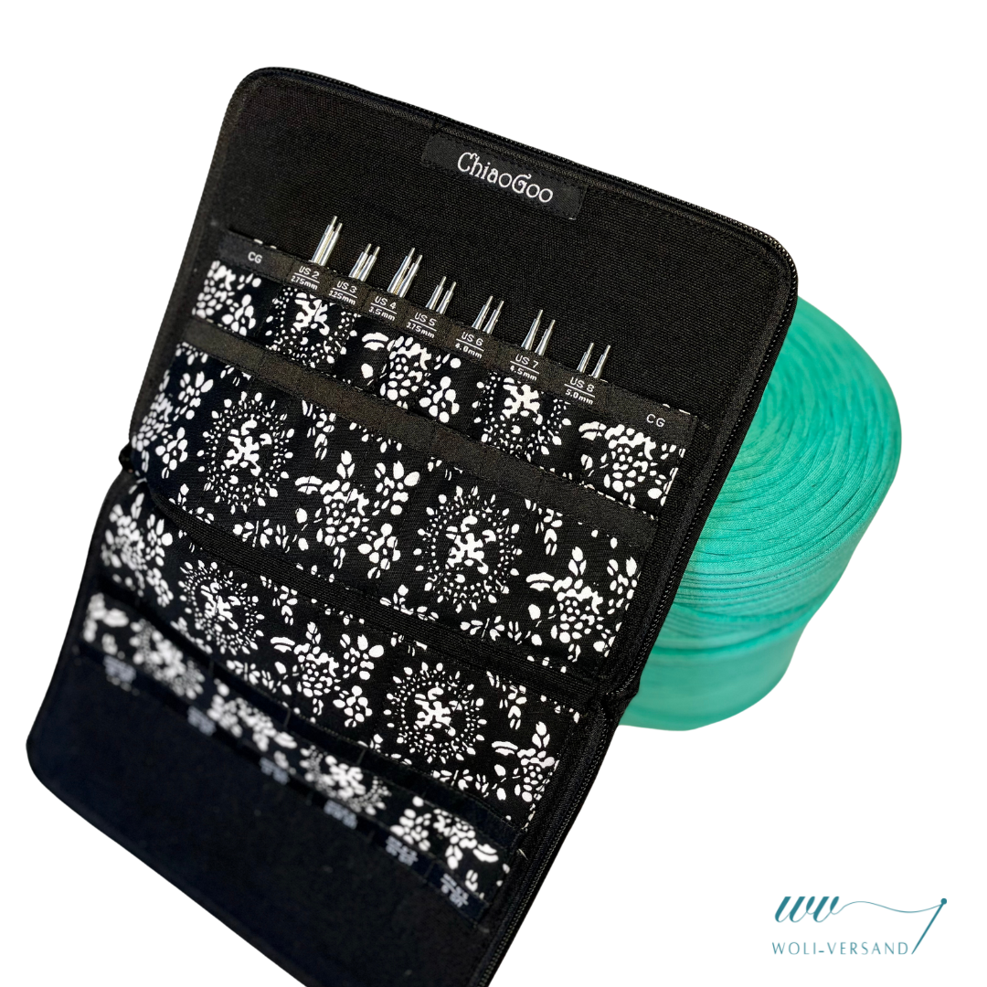 Needle set interchangeable needle tips TWIST RED LACE Small 2.75-5.00 mm 10 cm 